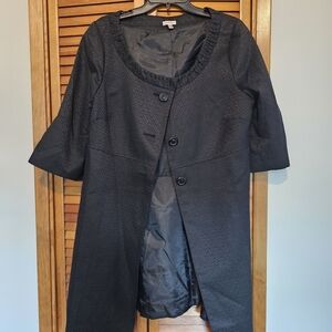 Semantiks Black Trench Coat